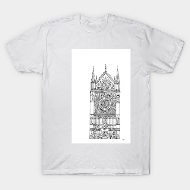 Notre Dame de Paris T-Shirt by valery in the gallery